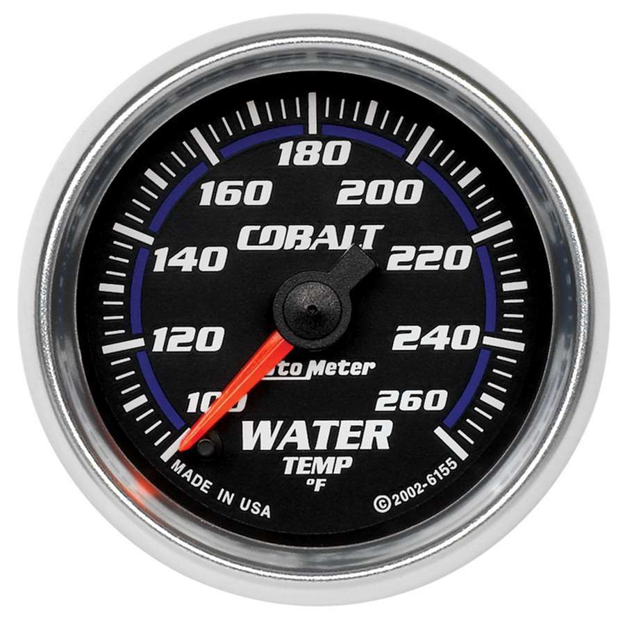 Autometer 2-1/16in C/S Water Temp. Gauge 120-260 Deg. MPN ATM6155