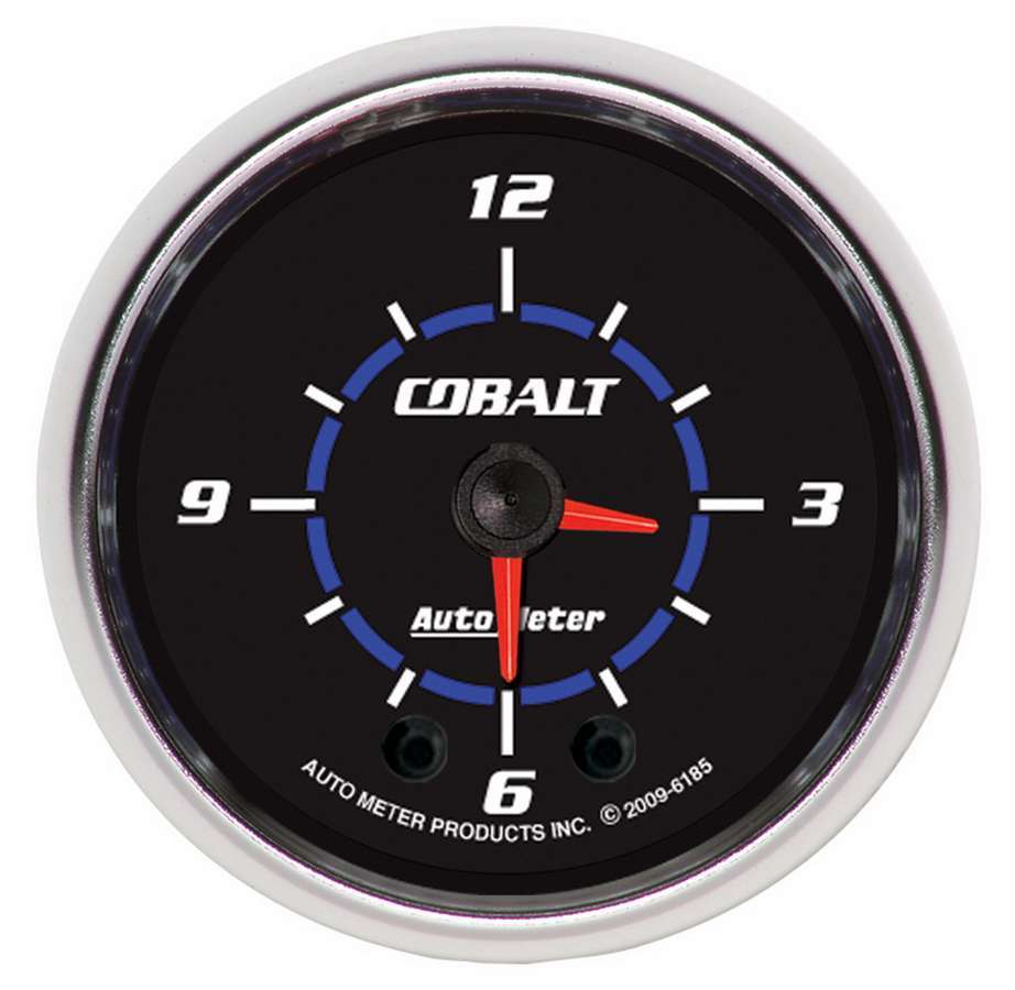 Autometer 2-1/16 Cobalt Hi-Def Clock MPN ATM6185