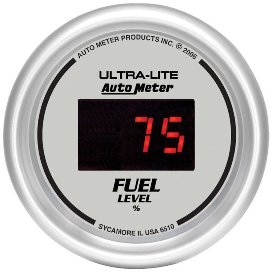 Autometer 2-1/16in DG/S Fuel Level Gauge MPN ATM6510 Ram