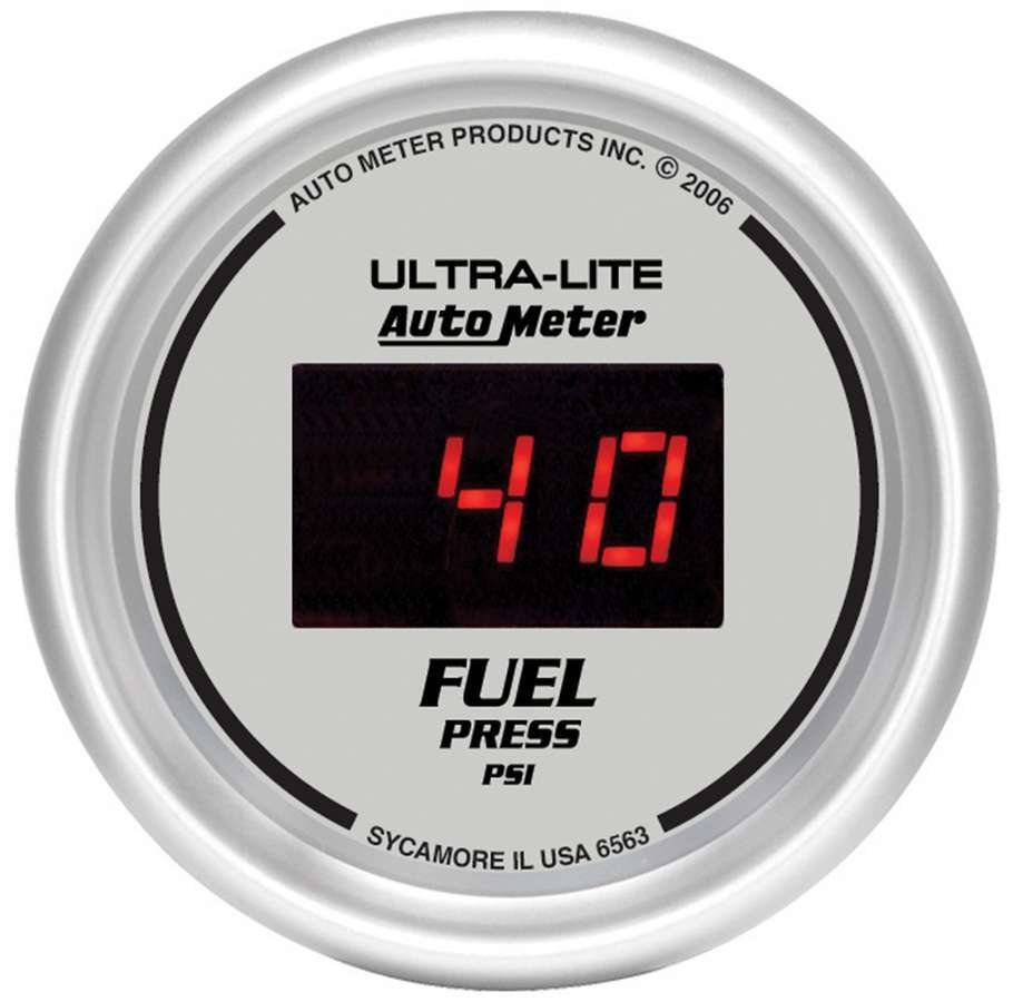 Autometer 2-1/16in DG/S Fuel Pressure Gauge MPN ATM6563