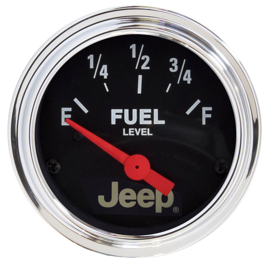 Autometer 2-1/16 Fuel Level Gauge 0-90ohms - Jeep Series MPN ATM880243 For Jeep
