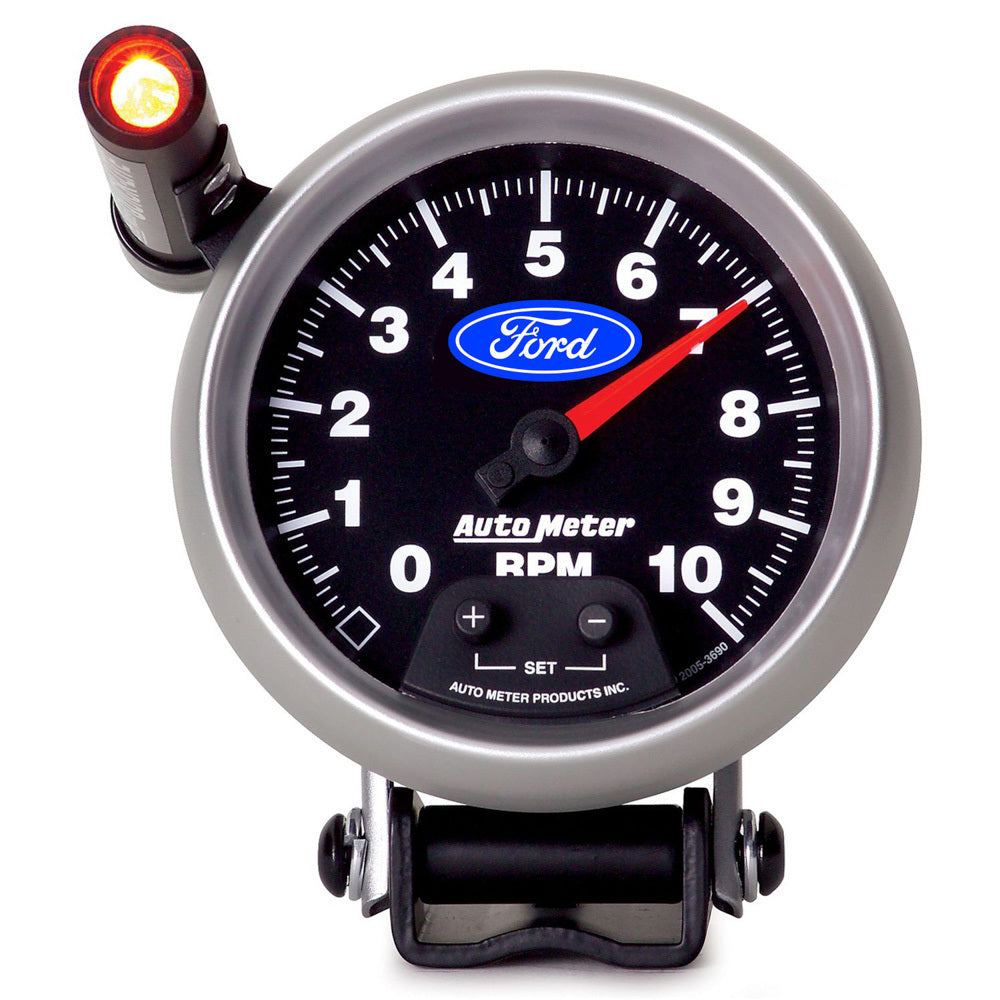 Autometer 3-3/4 Tach 10K RPM w/ External Quick-Lite ATM880825