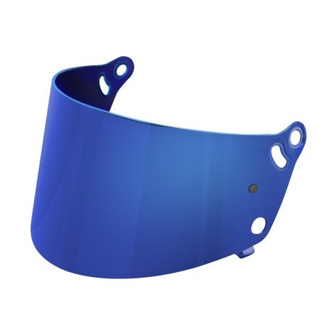 B2 Helmets Shield V4 Vision Blue Mirror 3mm MPN B2H2010485