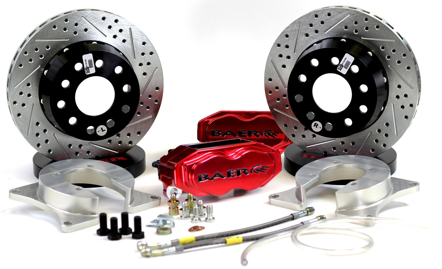 Baer Brakes Deep Stage SS4+ Rear Bra ke System 15- Mustang MPN BAE4262695FR For Ford Mustang 2015-18