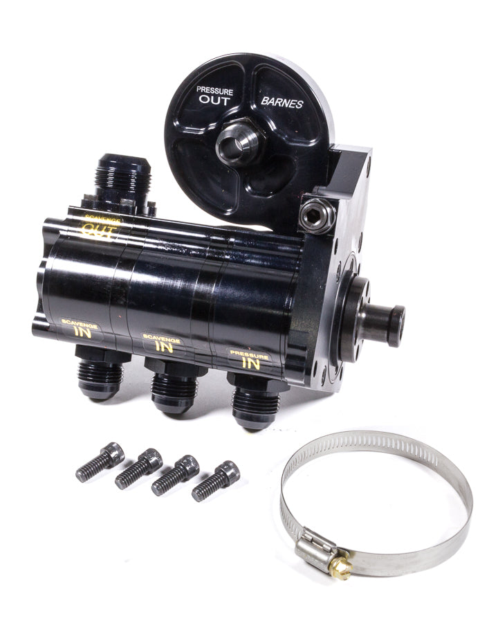 BARNES 3 Stage Rotor Pump with Filter Mount BAR9117-3CR1.375