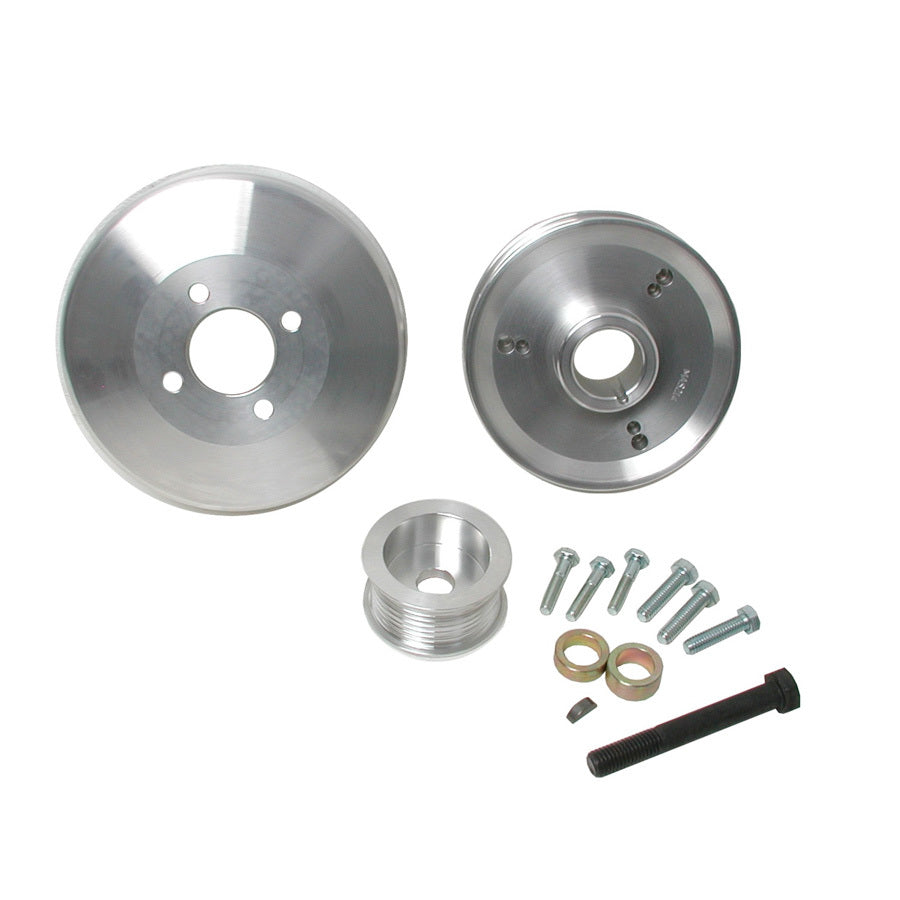 Bbk Performance 3pc. Aluminum Pulley Kit - 97-03 Ford 4.6/5.4L MPN BBK15550 For Ford Fullsize Truck 1997-2003