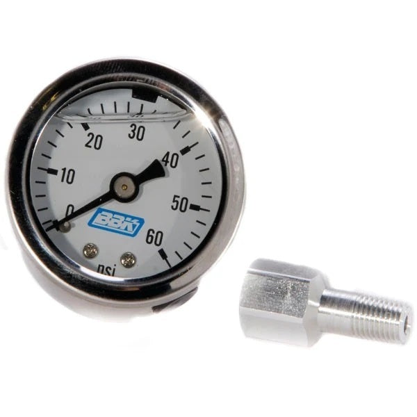 Bbk Performance Fuel Pressure Gauge - 0-60psi - Liquid Filled MPN BBK1617