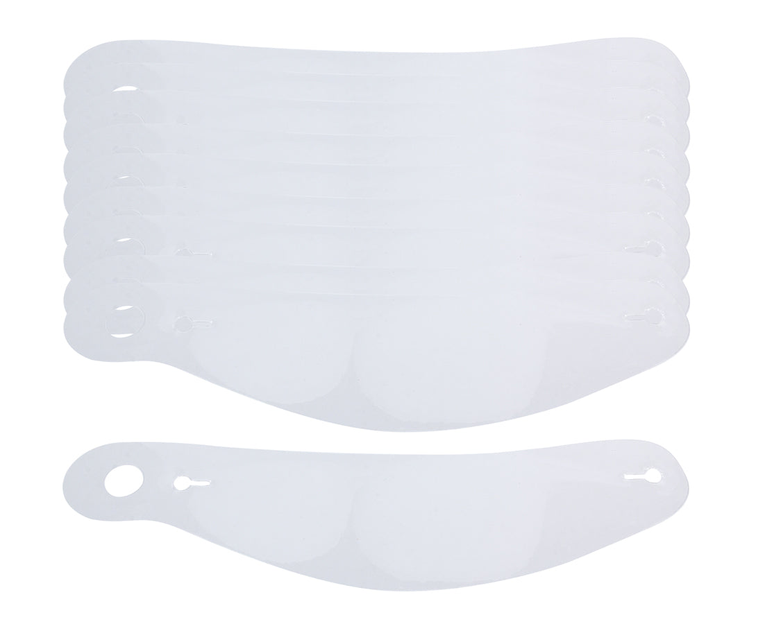 Bell Helmets Thick Tear Offs 5mil 10pk 281/288 Shield BEL2030014