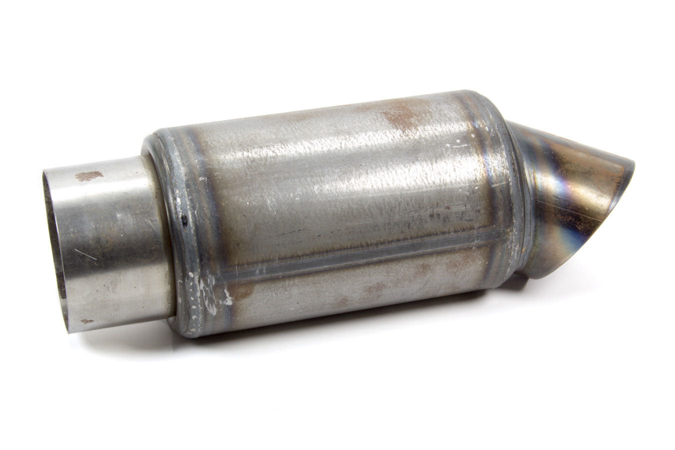 Beyea Custom Headers Muffler 3in w/Turn Down MPN BEYMUF3