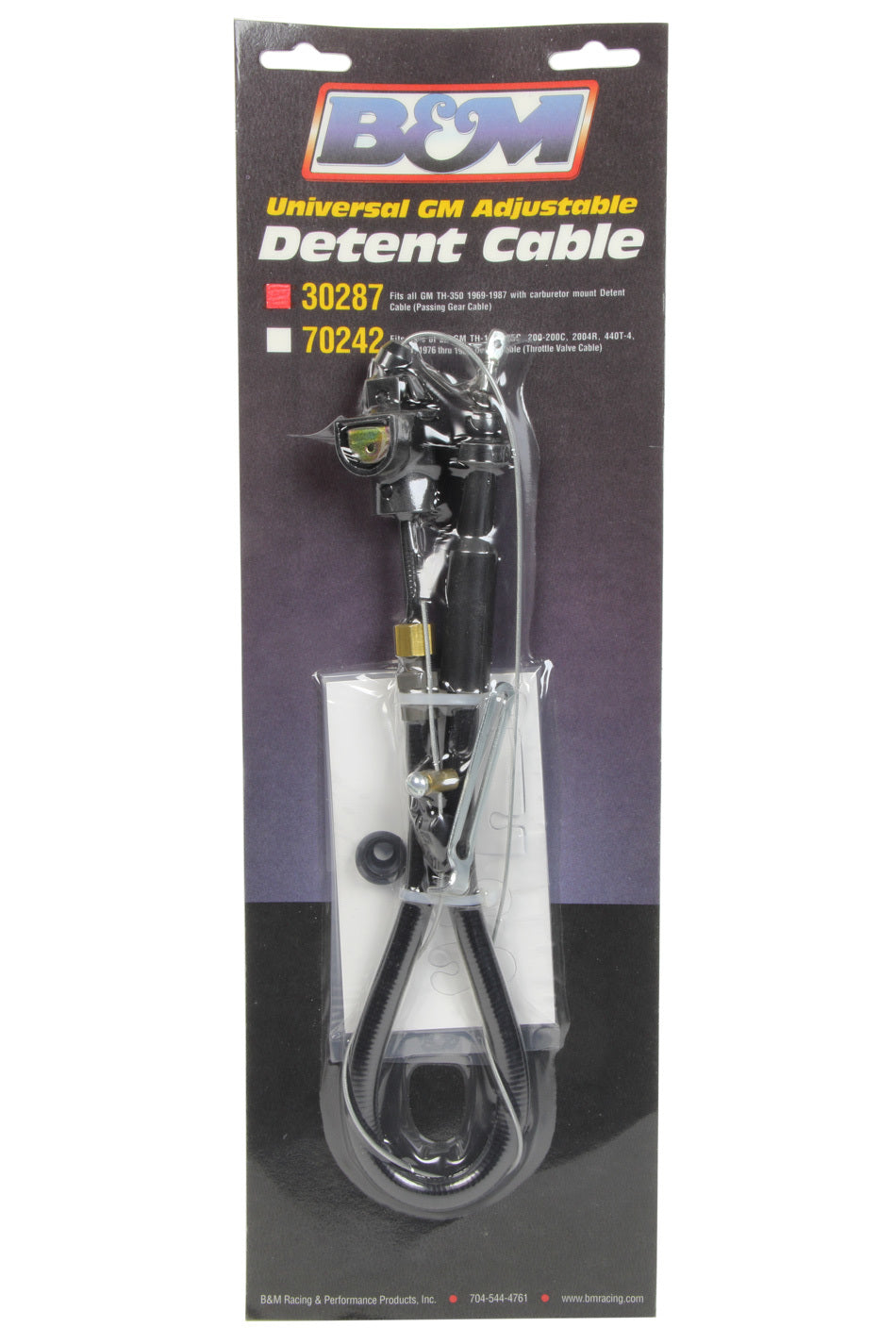 B And M Automotive Kickdown Cable TH350 MPN BMM30287 TH350