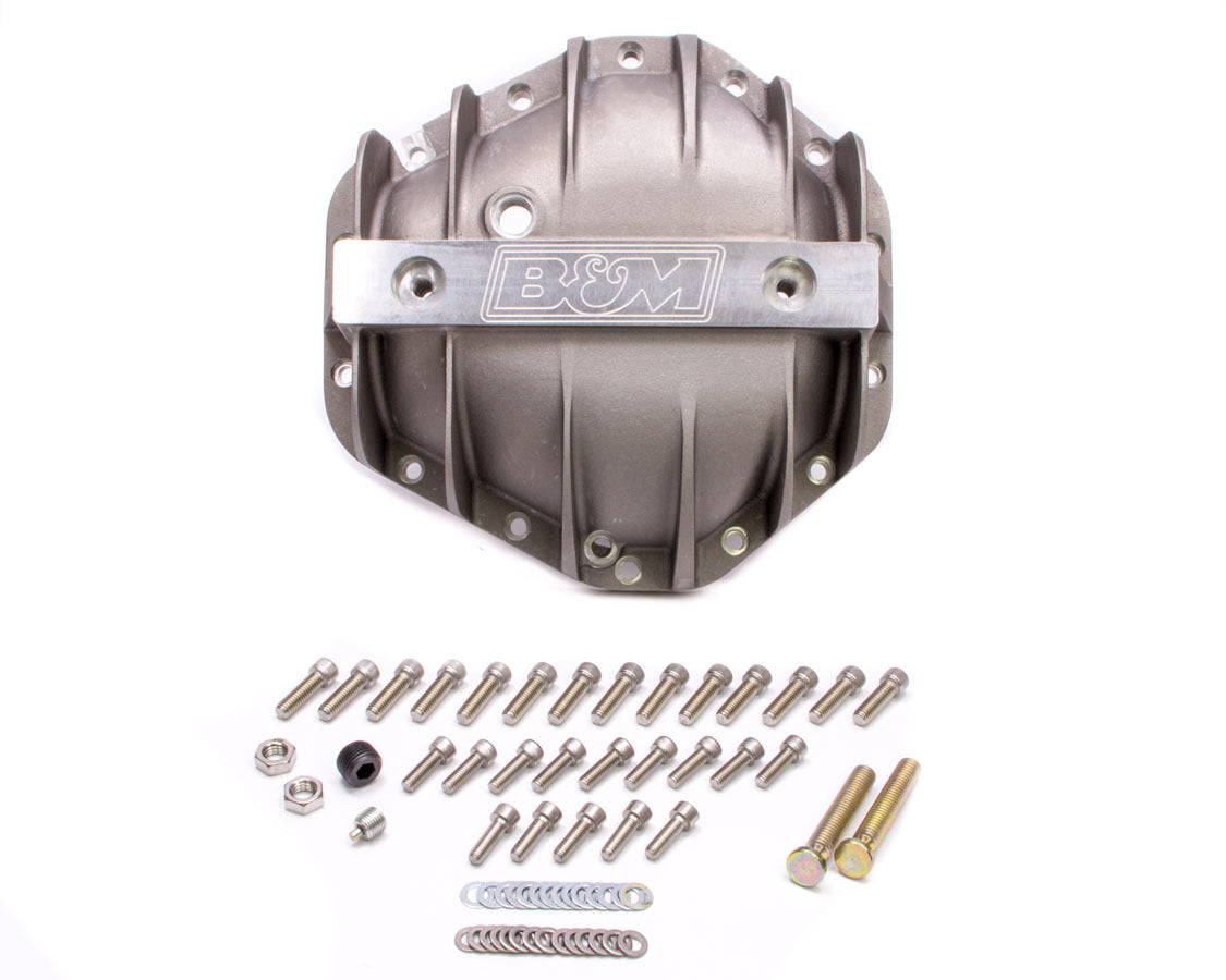 B And M Automotive Rear End Cover Cast Alum GM 10.5 14-Bolt BMM70501