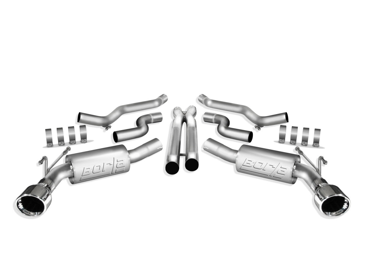 Borla 10-11 Camaro 6.2L V8 Cat Back System MPN BOR140280 For Chevy, GM Camaro, LS-Series 2010-13
