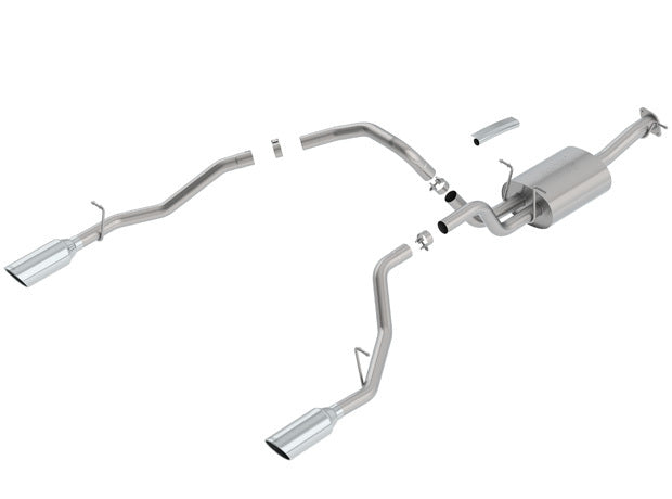 Borla 19- Dodge Ram 1500 Cat Back Exhaust Kit MPN BOR140753 For Mopar Fullsize Truck RAM Gen III 2019-22