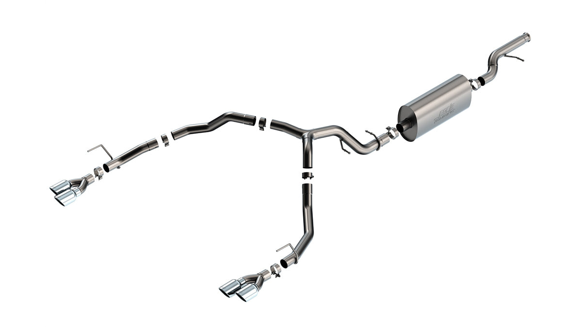 Borla 21- Tahoe 5.3L Cat Back Exhaust System MPN BOR140856 For GM Fullsize SUV 2021-22