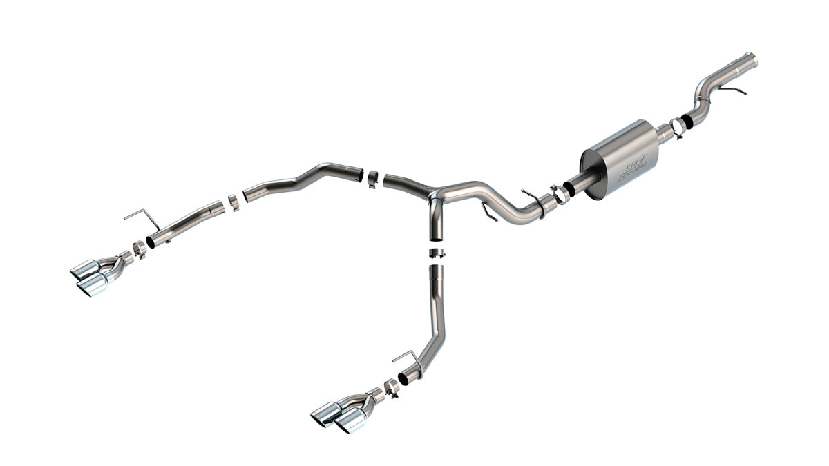 Borla 21- GM Tahoe 6.2L Cat Back Exhaust MPN BOR140859 For GM Fullsize SUV 2021-22