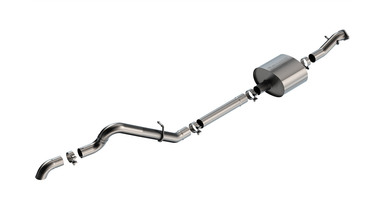 Borla 21- Ford Bronco 2.7L Cat Back Exhaust Kit MPN BOR140902 For Ford Midsize SUV, V6 2021-22
