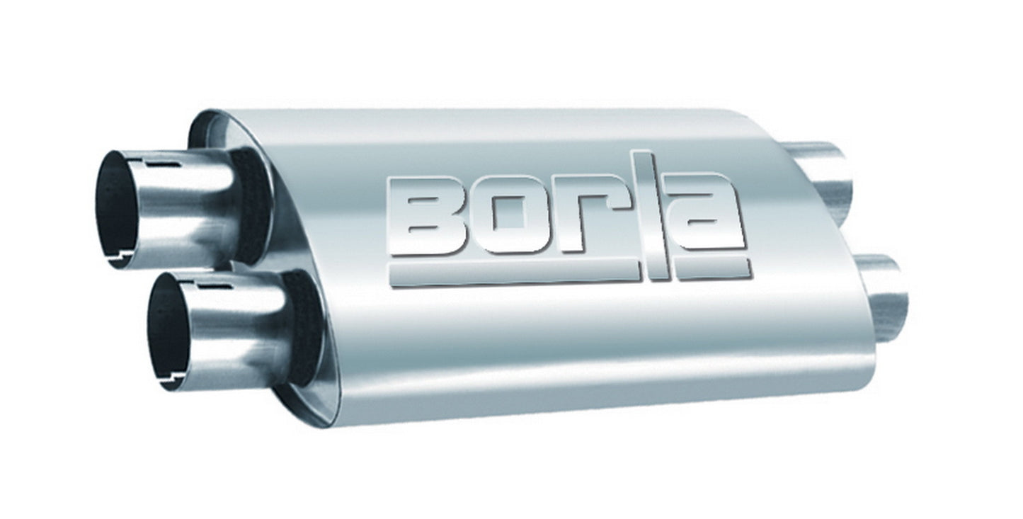 Borla ProXS Muffler 2.5in Dual In/Out MPN BOR400286 For Universal use