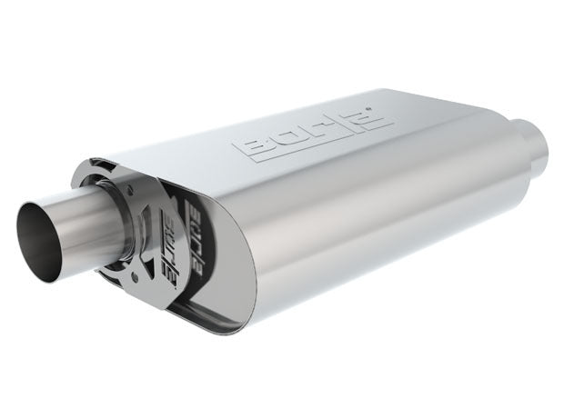 Borla CrateMuffler GM 350/383/ 406 3.0in In/Out ATAK MPN BOR400841 For Chevy