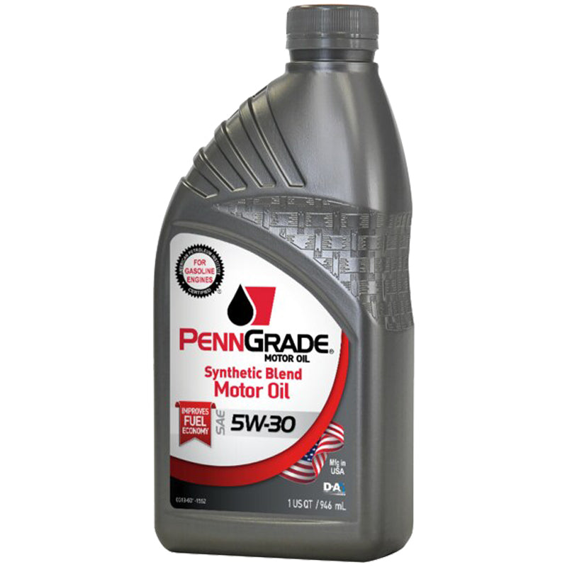 PENNGRADE MOTOR OIL PennGrade Syn Blend 5w30 1 Quart BPO62726