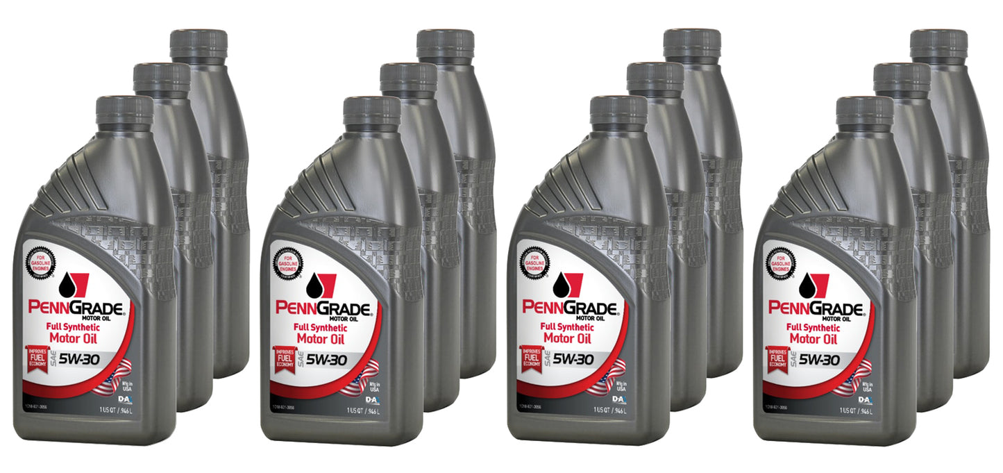 PENNGRADE MOTOR OIL PennGrade Full Synthetic 5w30 Case 12 x 1 Quart BPO62836-12
