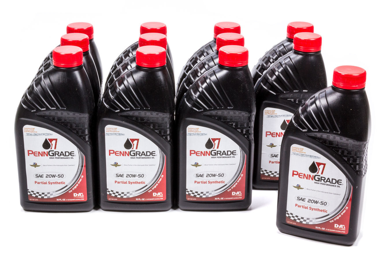 PENNGRADE MOTOR OIL 20w50 Racing Oil Case Partial Synthetic BPO71196-12