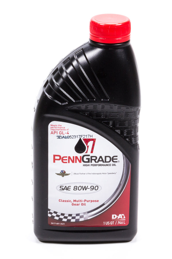 PENNGRADE MOTOR OIL 80w90 Hypoid Gear Oil 1 Qt. GL-4 BPO77296