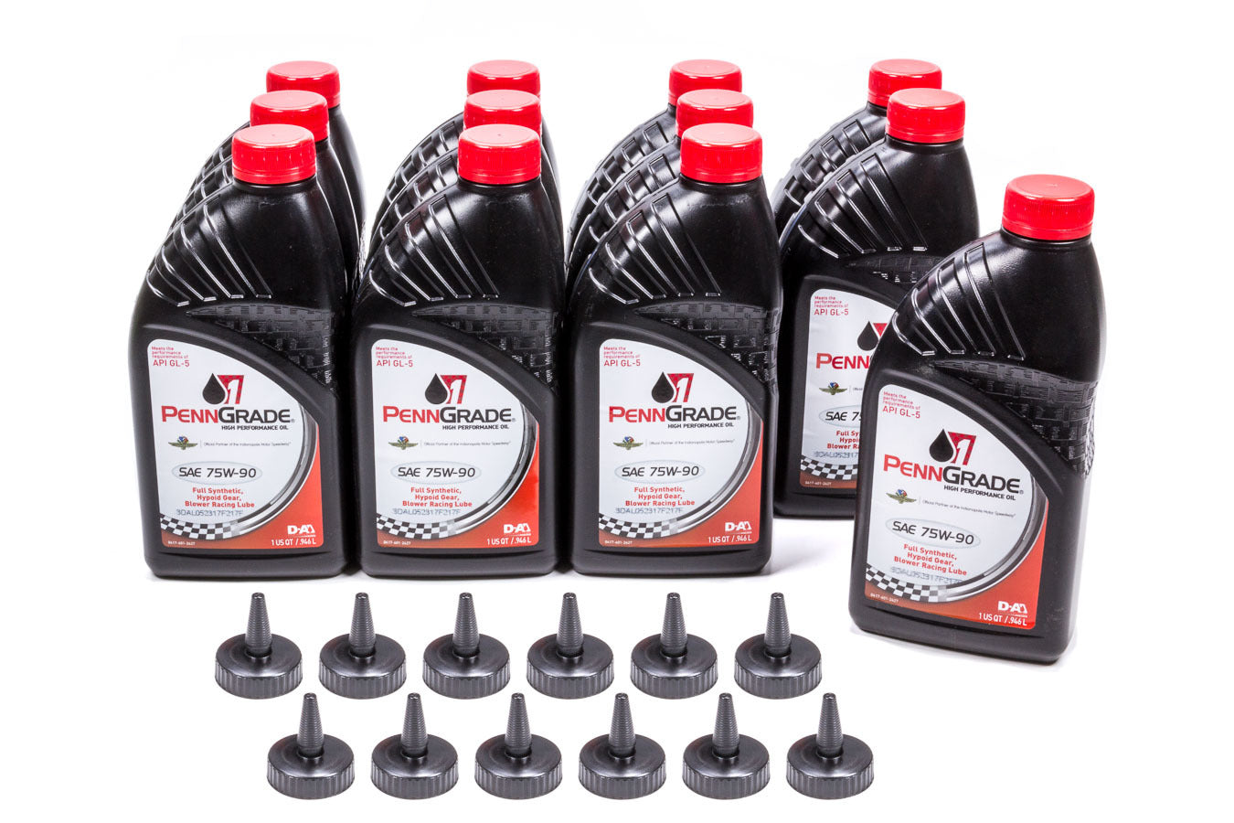 PENNGRADE MOTOR OIL 75w90 Hypoid Gear Oil Case 12 x 1 Qt. BPO77666-12