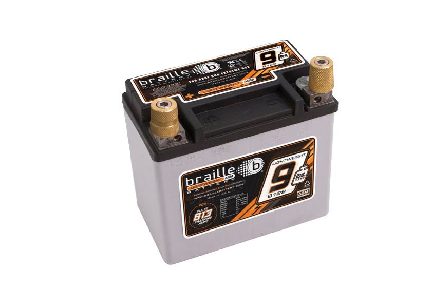 Braille Auto Battery Racing Battery 9.5lbs 813 PCA MPN BRBB129 For GM
