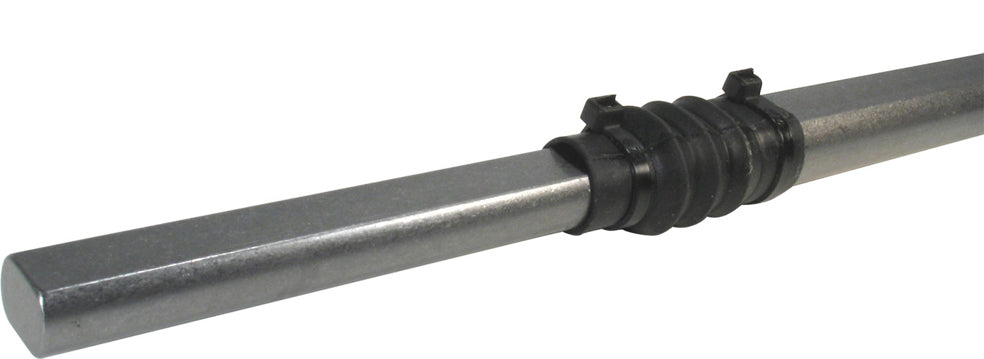 Borgeson Telescopic Stl Steering Shaft 36in Fully Extend BRG450036