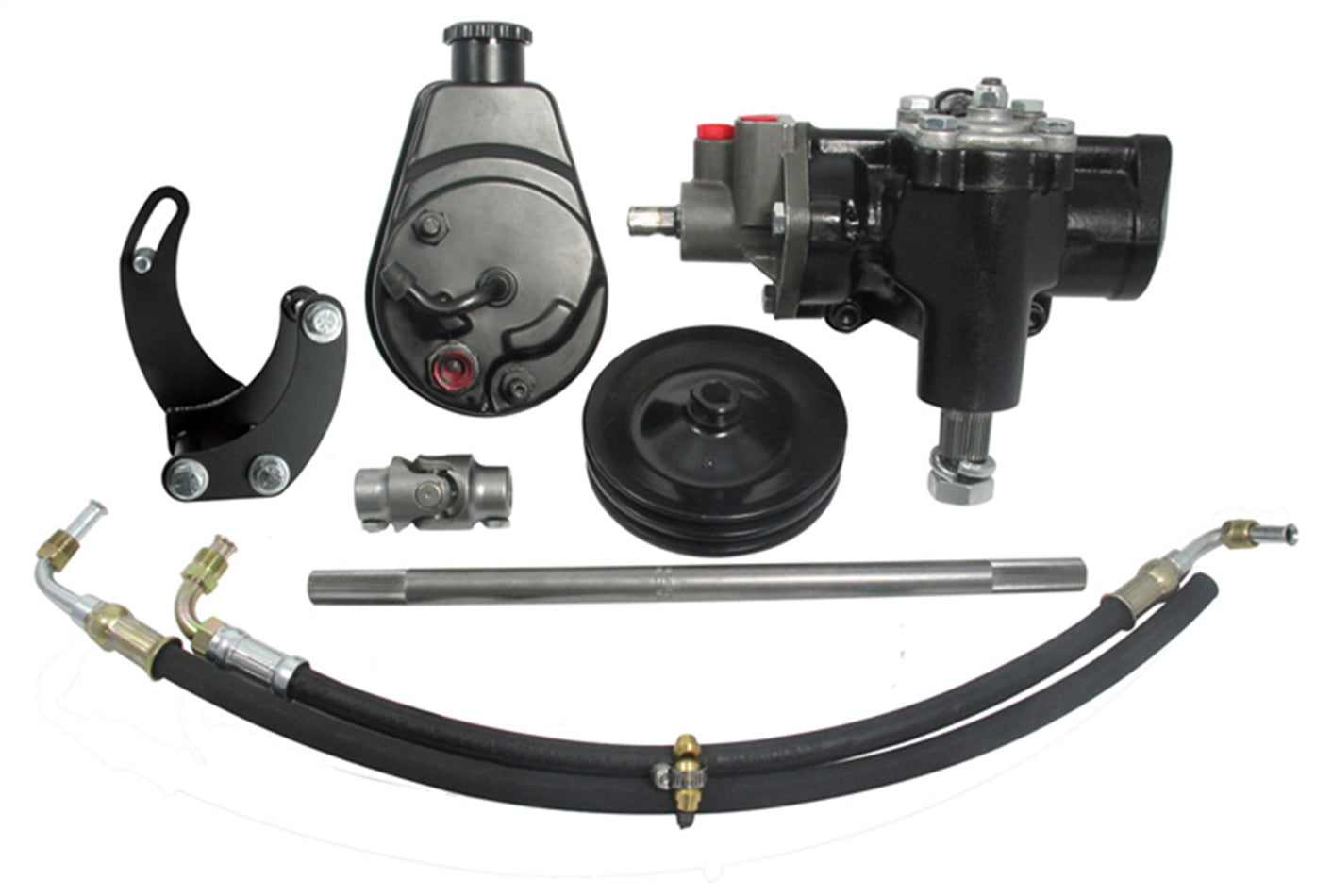 Borgeson Power Steering Conversio n Kit 58-64 Chevy SBC MPN BRG999014 For Chevy, GM 1958-64