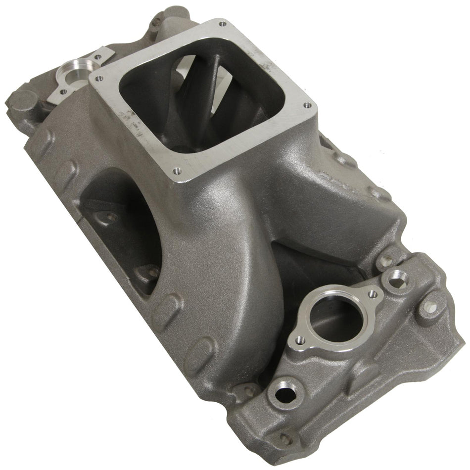 Brodix BBC O/P Intake Manifold w/Dominator Flange MPN BROBM2017-O For Chevy