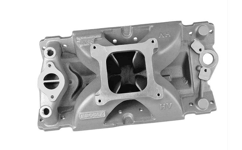 Brodix SBC HV Intake Manifold w/4150 Flange MPN BROHV1300 For Chevy