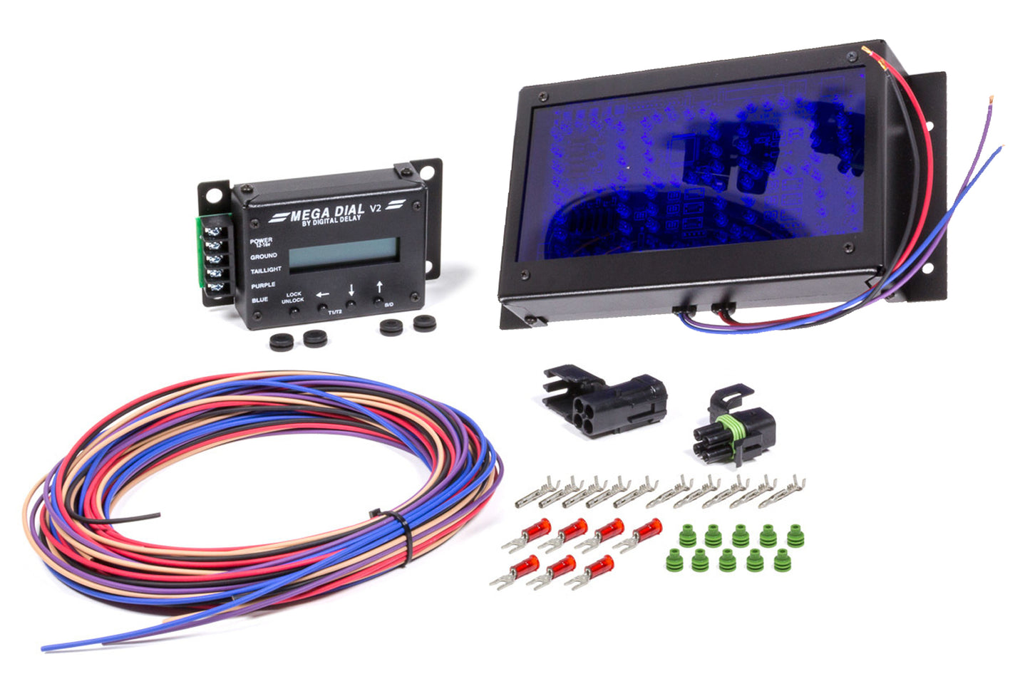 Biondo Racing Products Mega Dial Board - Dual View w/Control Head MPN BRPDDI-1060-BB-DV