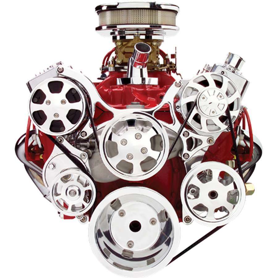 Billet Specialties True Trac Pulley System MPN BSP13220 For Chevy