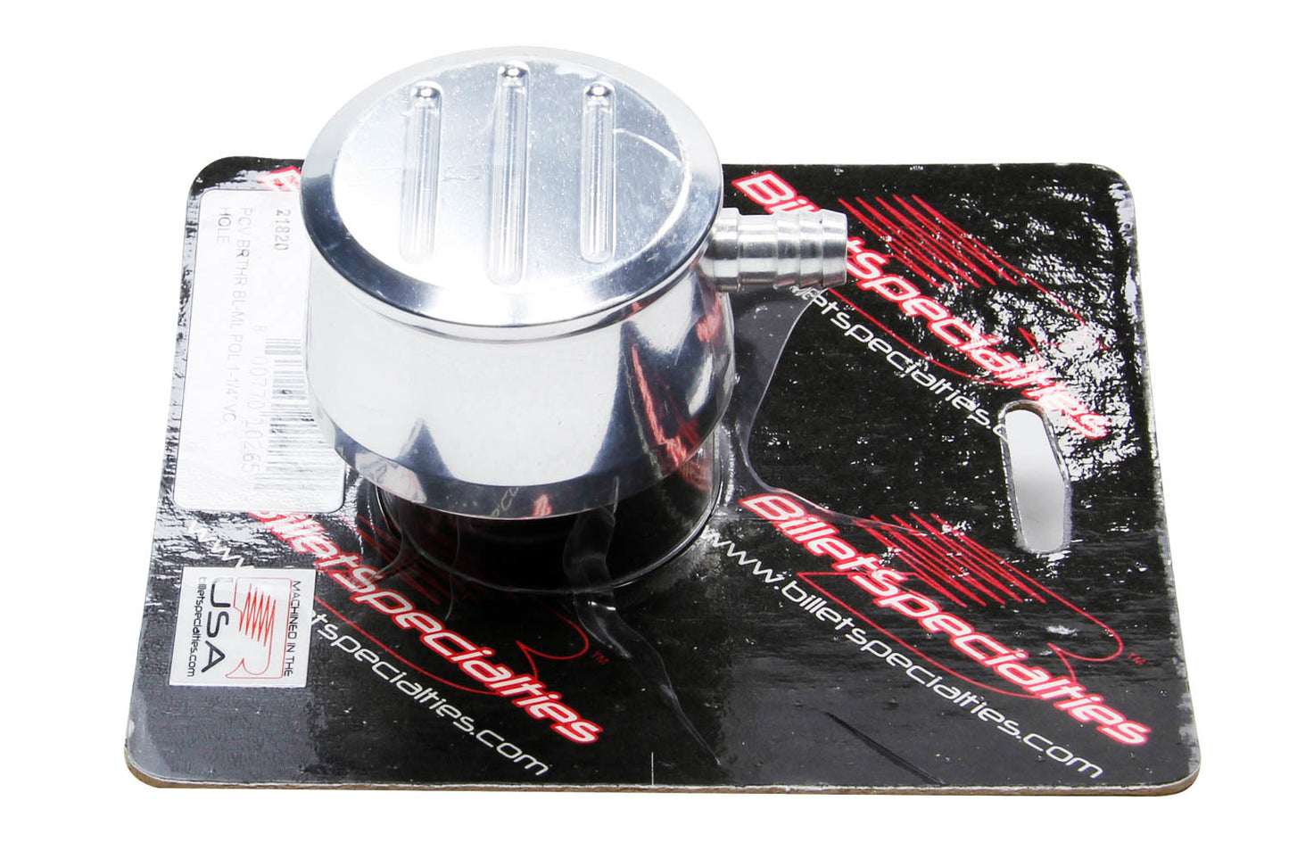 Billet Specialties Polished PCV Breather Ball Milled MPN BSP21820