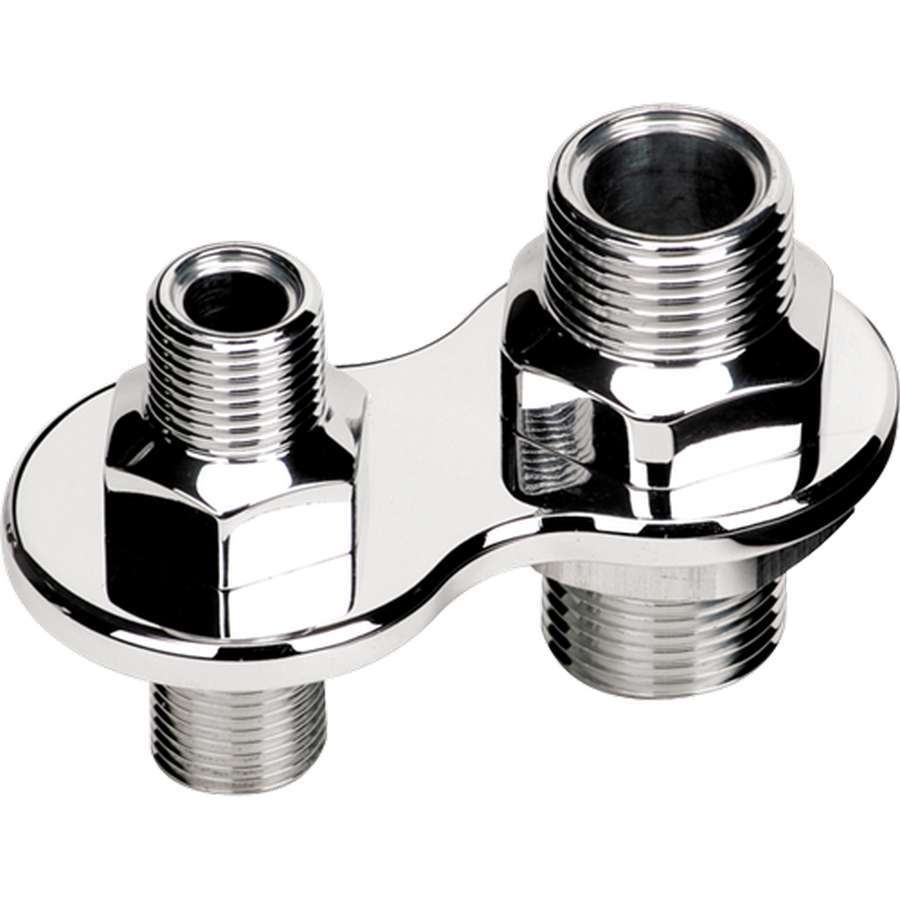 Billet Specialties A/C Bulkhead 2 Port -6 -10 MPN BSP66720
