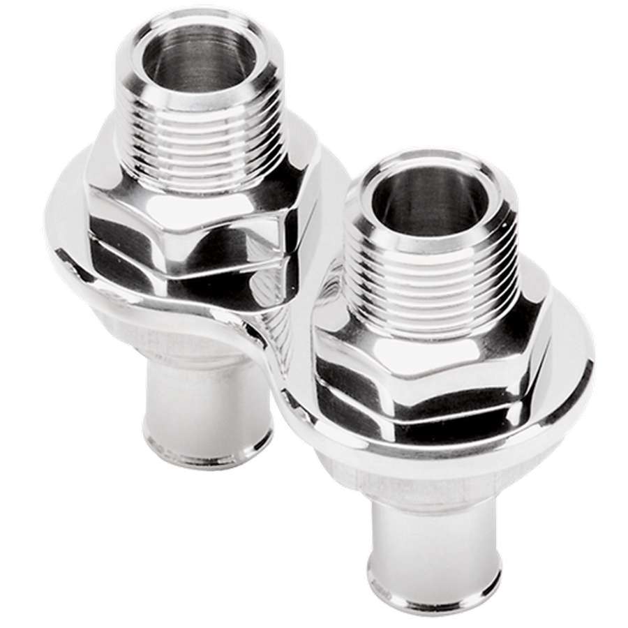 Billet Specialties Heater Bulkhead Push-On 2 Port MPN BSP66825