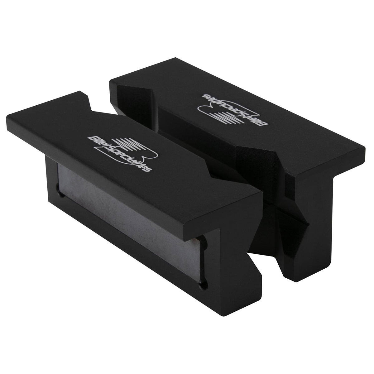 Billet Specialties Vise Jaw Inserts Billet Aluminum Black MPN BSP77906