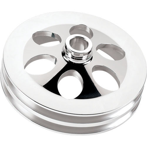 Billet Specialties Power Steering Pulley 2 Groove Press on 77- GM MPN BSP86520 For Chevy