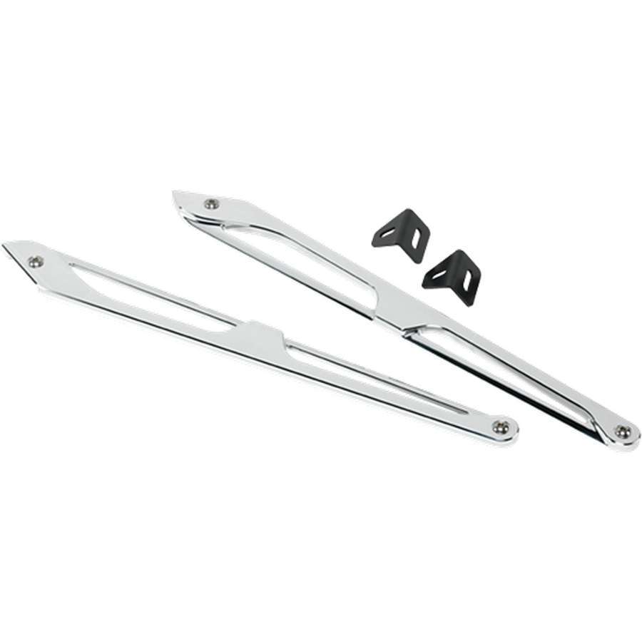 Billet Specialties Fender Braces Camaro 67-69 Polished Pair MPN BSP872610 For GM F-Body 1967-69