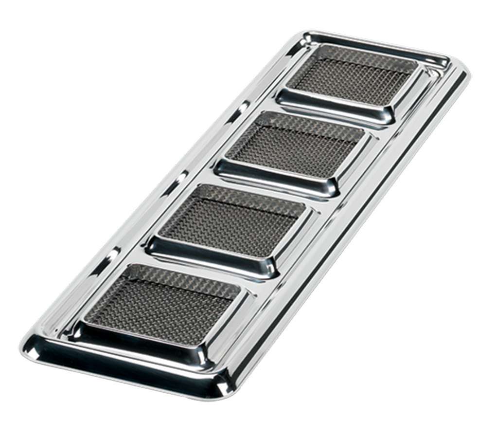 Billet Specialties Hood Vents Camaro SS 68-69 Polished Pair MPN BSP876610 For GM F-Body 1968-69