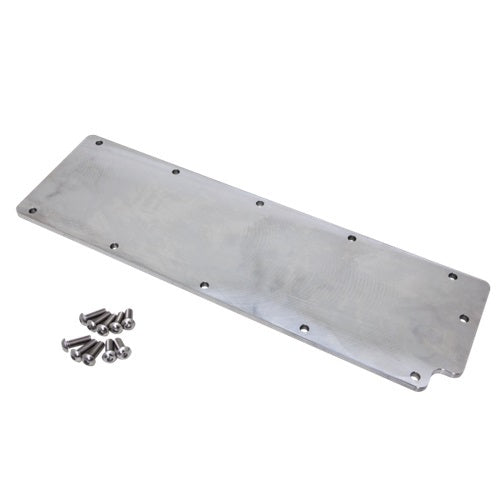 Billet Specialties LS Plain Valley Cover Machine Finish MPN BSP95059 For GM LS-Series