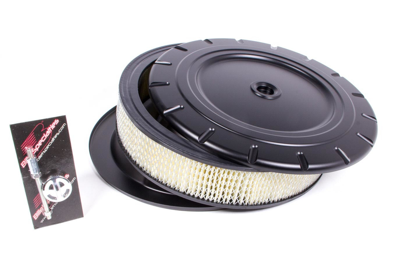 Billet Specialties 14 in Air Cleaner Vintage Black MPN BSPBLK15830