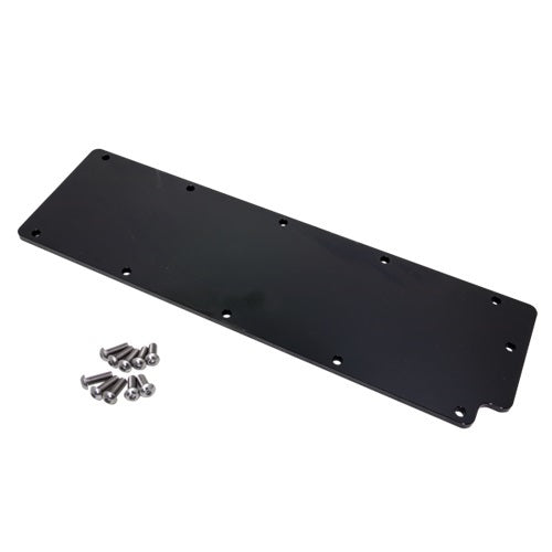 Billet Specialties LS Plain Valley Cover Black MPN BSPBLK95059 For GM LS-Series