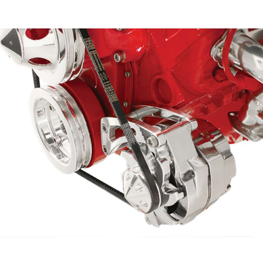 Billet Specialties SBC Alt Bracket SWP Low Mount Drivers Side MPN BSPFM0105PC For Chevy, GM