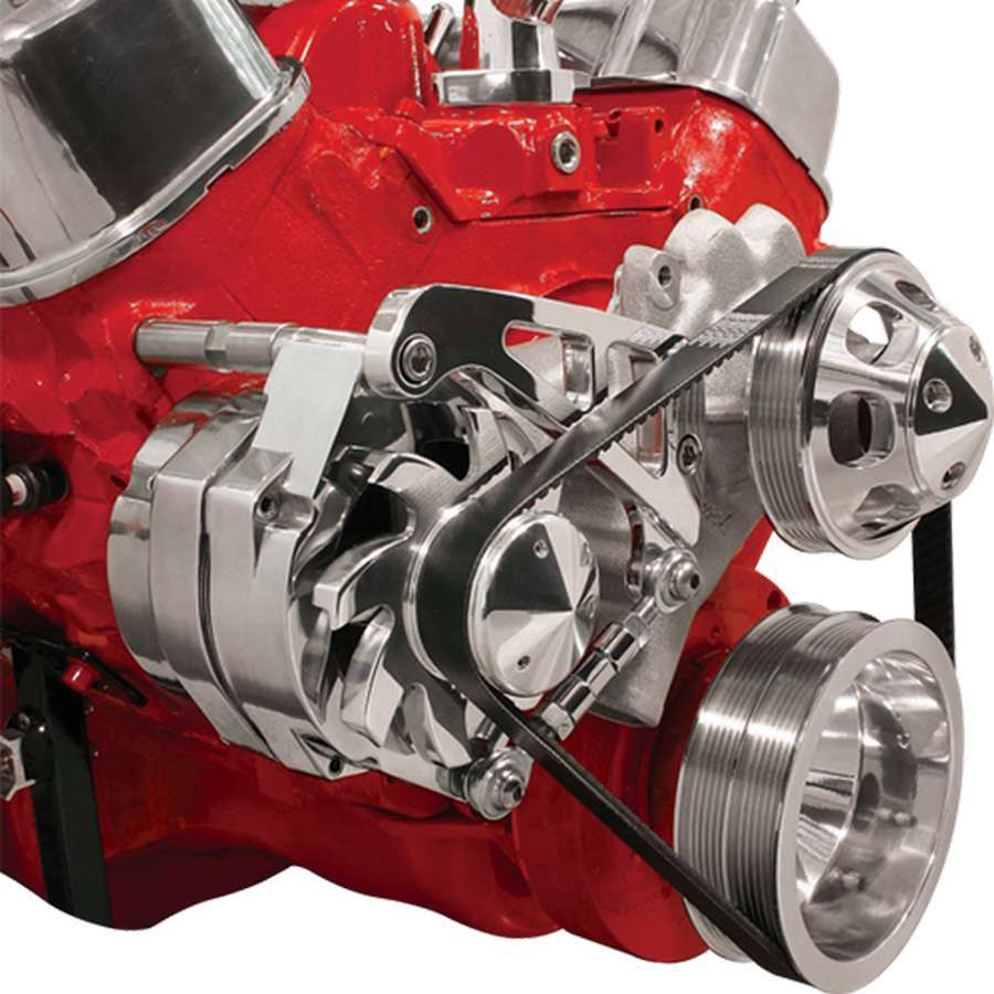 Billet Specialties BBC Alt Bracket LWP Mid Mount Passenger Side MPN BSPFM0207PC For Chevy, GM