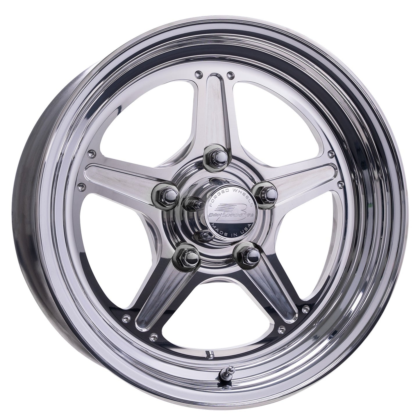 Billet Specialties Street Lite Wheel 15X3.5 1.75 BS 5X4.75 BC BSPRS23535F6117
