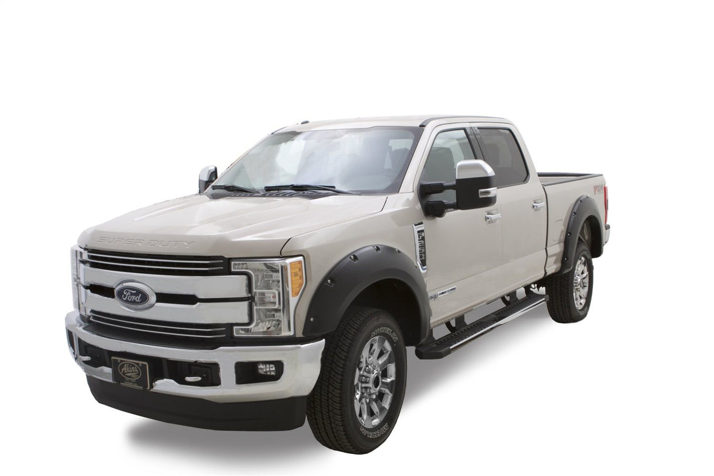 Bushwacker 17- Ford F250 Pocket Style Fender Flares 4Pc MPN BUS20942-02 For Ford Fullsize Truck 2017