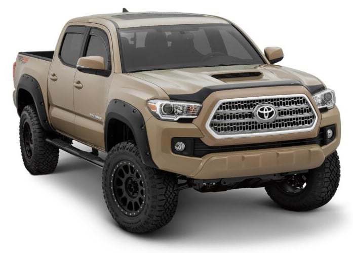 Bushwacker 07-13 Toyota Tundra Forged Fender Flares Bla MPN BUS38602-08 For Toyota Fullsize Truck 2007-13