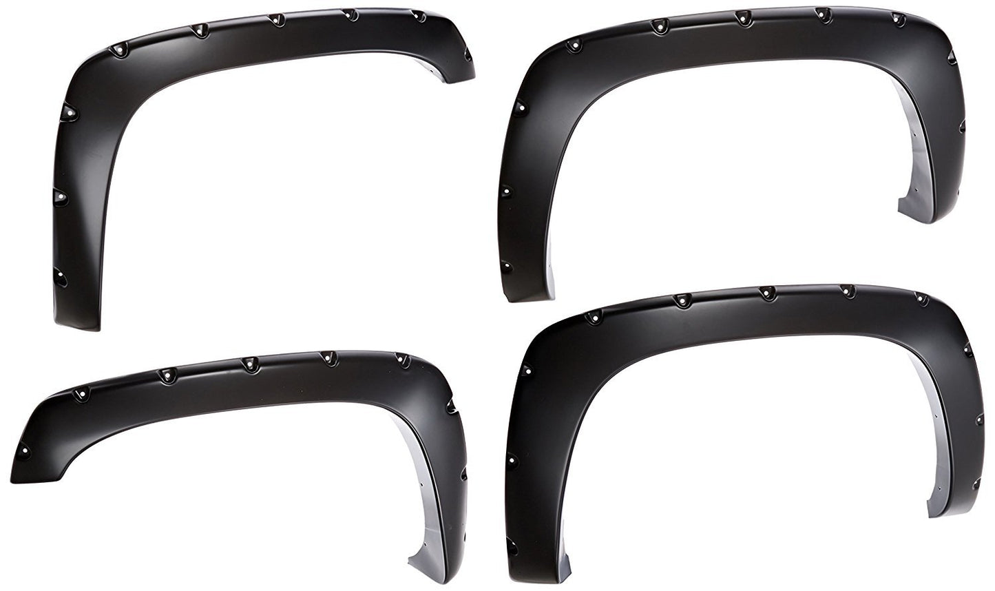 Bushwacker 99-02 Chevy Silverado Pocket Style Flares 4pc MPN BUS40917-02 For GM Fullsize Truck 1999-2007